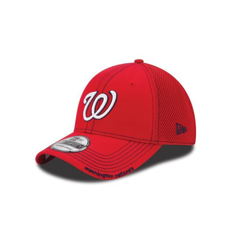 MLB Washington Nationals Neo 39Thirty Stretch Fit (NJE7943) - Red New Era Caps